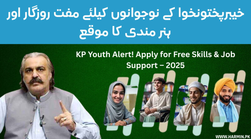 Young men and women in Khyber Pakhtunkhwa receiving job training under Ehsaas Naujawan Programme 2025